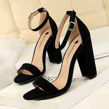 Load image into Gallery viewer, BIGTREE Shoes Sexy High Heels New Women Pumps New Women Shoes Block Heels Ladies Shoes Women Sandals Buckle Women Heels Female