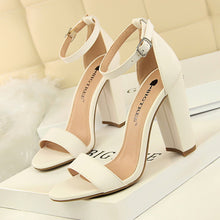 Load image into Gallery viewer, BIGTREE Shoes Sexy High Heels New Women Pumps New Women Shoes Block Heels Ladies Shoes Women Sandals Buckle Women Heels Female