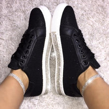 Load image into Gallery viewer, 2020 Women Vulcanize Shoes Sneakers Bling Shoes Girl Glitter Sneakers Casual Female Breathable Lace Up Outdoor Sport Shoes